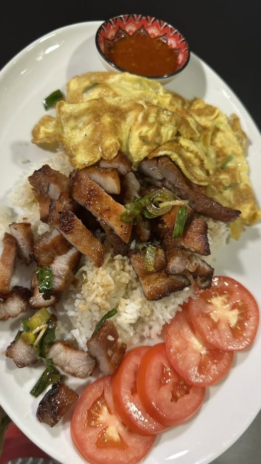 Happy Breakfast pork rice